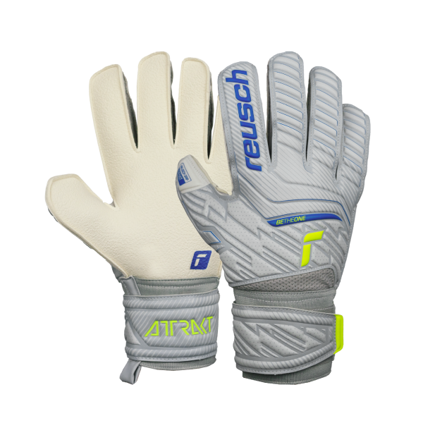 Reusch Attrakt Resist 5270615 6016 yellow grey 1